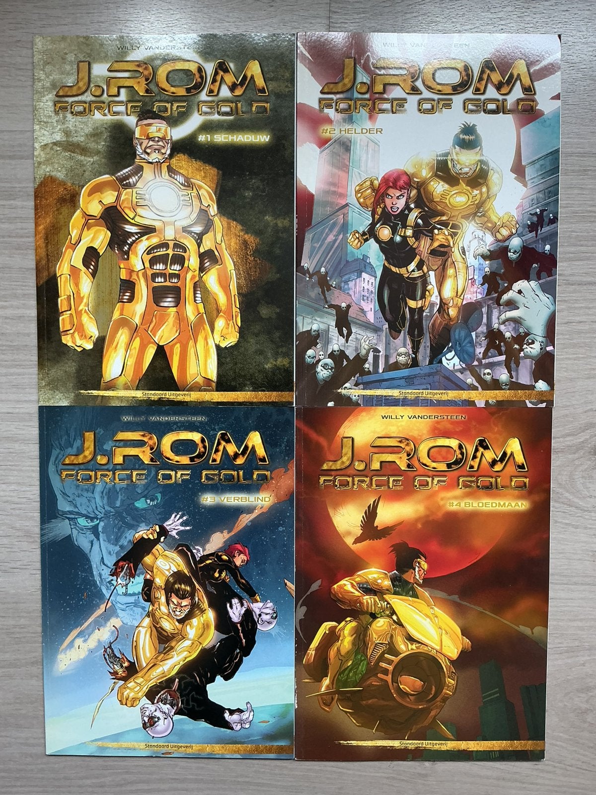 Strips J.Rom Force of Gold, Ophalen, Gelezen