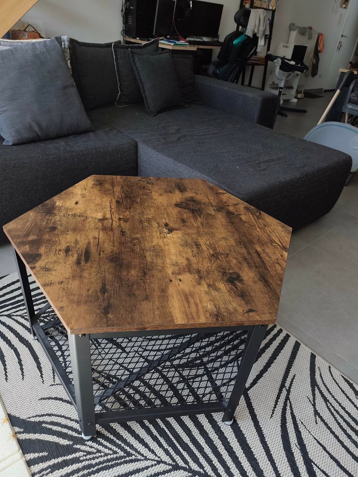 Table basse en bois, Maison & Meubles, Tables | Tables de salon, Enlèvement ou Envoi, Autres essences de bois, Comme neuf, 50 à 100 cm