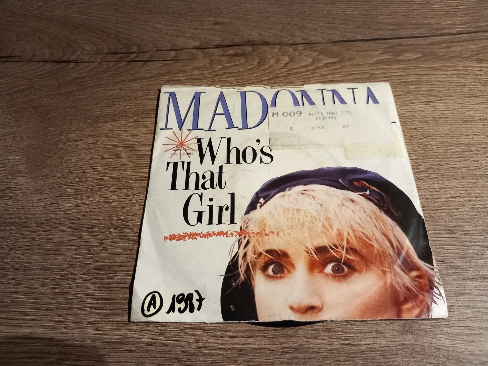 Vinyl 7" single Madonna Who's that girl? Pop Disco 80s, Ophalen of Verzenden, 7 inch, Pop