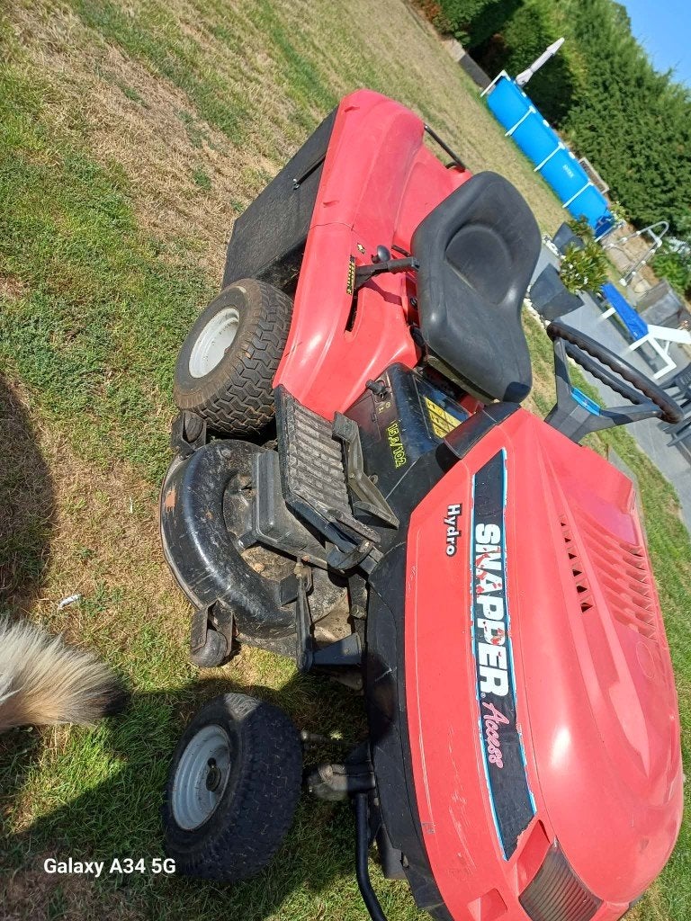 Snapper tractormaaier (castelgarden) onderdelen, Tuin en Terras, Ophalen, Gebruikt, Elektrische starter, 90 tot 120 cm