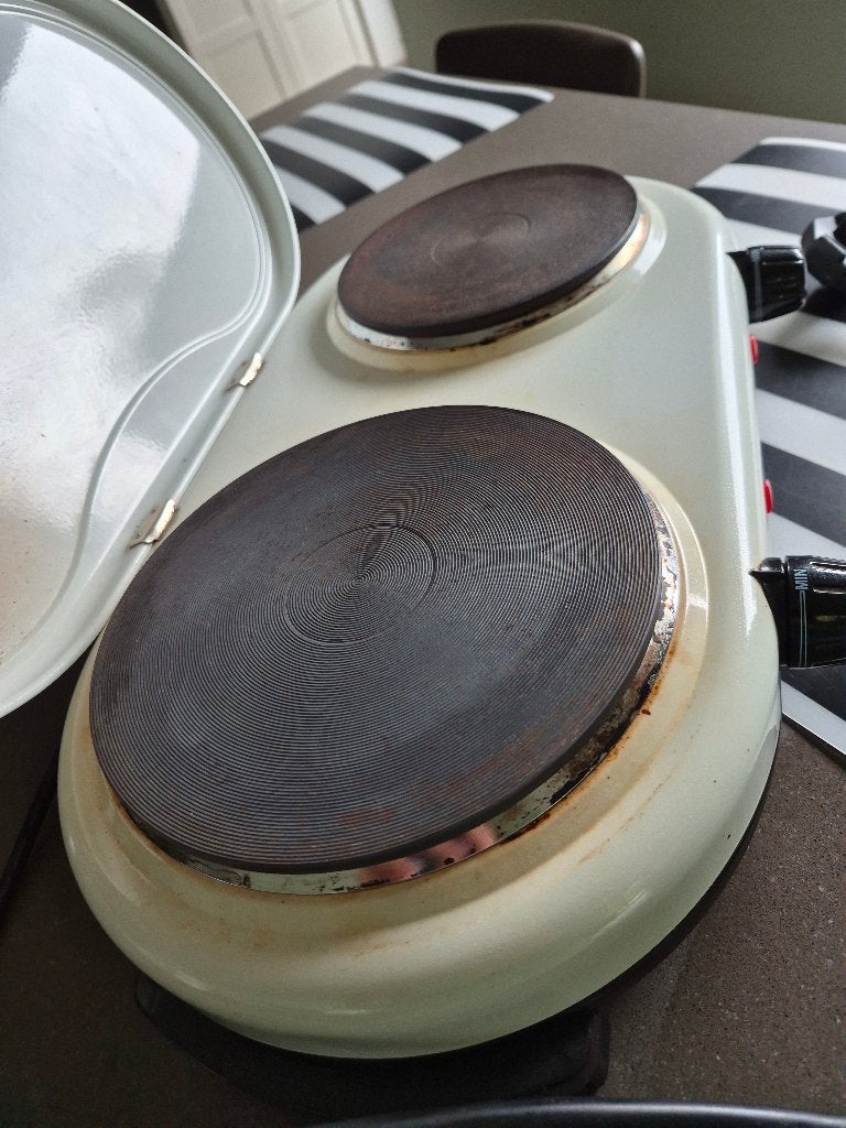 Elektrische kookplaat, Electroménager, Enlèvement, Utilisé, Électrique, 3 zones de cuisson ou moins