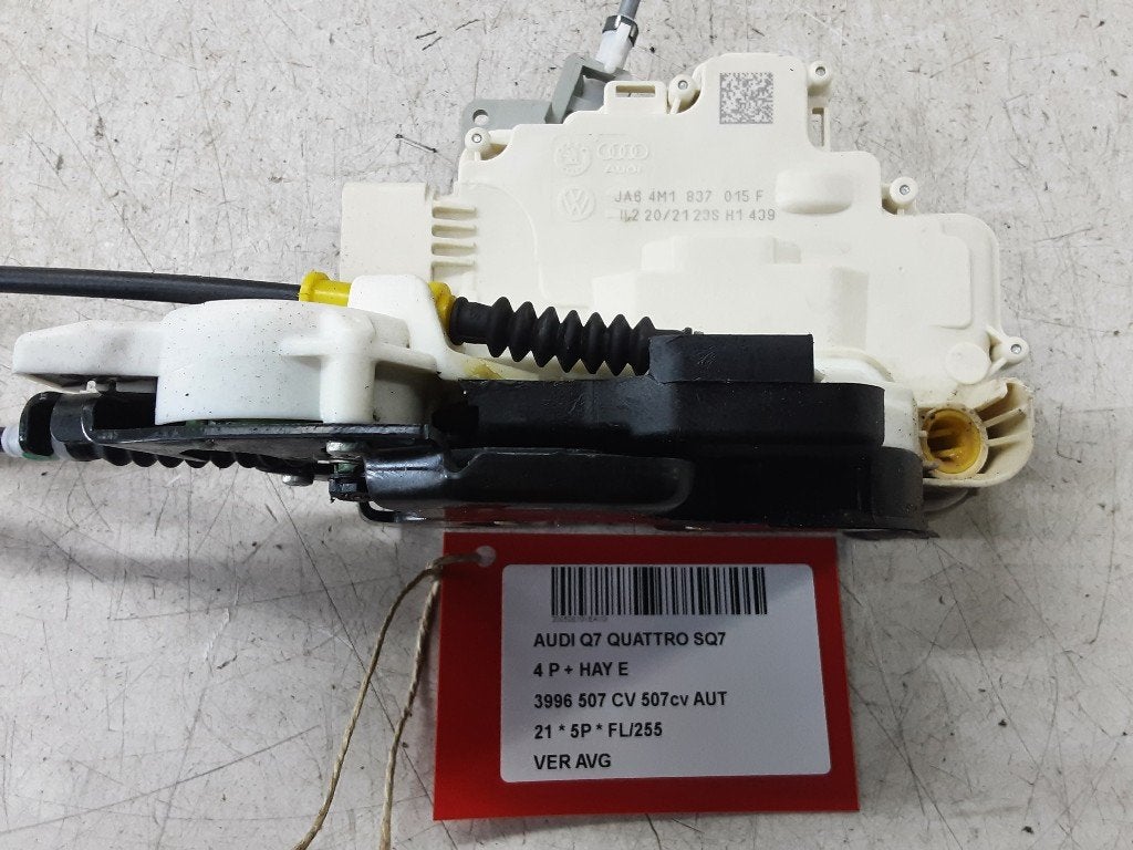 SERRURE DE PORTE AVANT GAUCHE SQ7 (4MB / 4MG) (4M1837015F), Mevr. I. Hauben, Audi, Utilisé, Avant