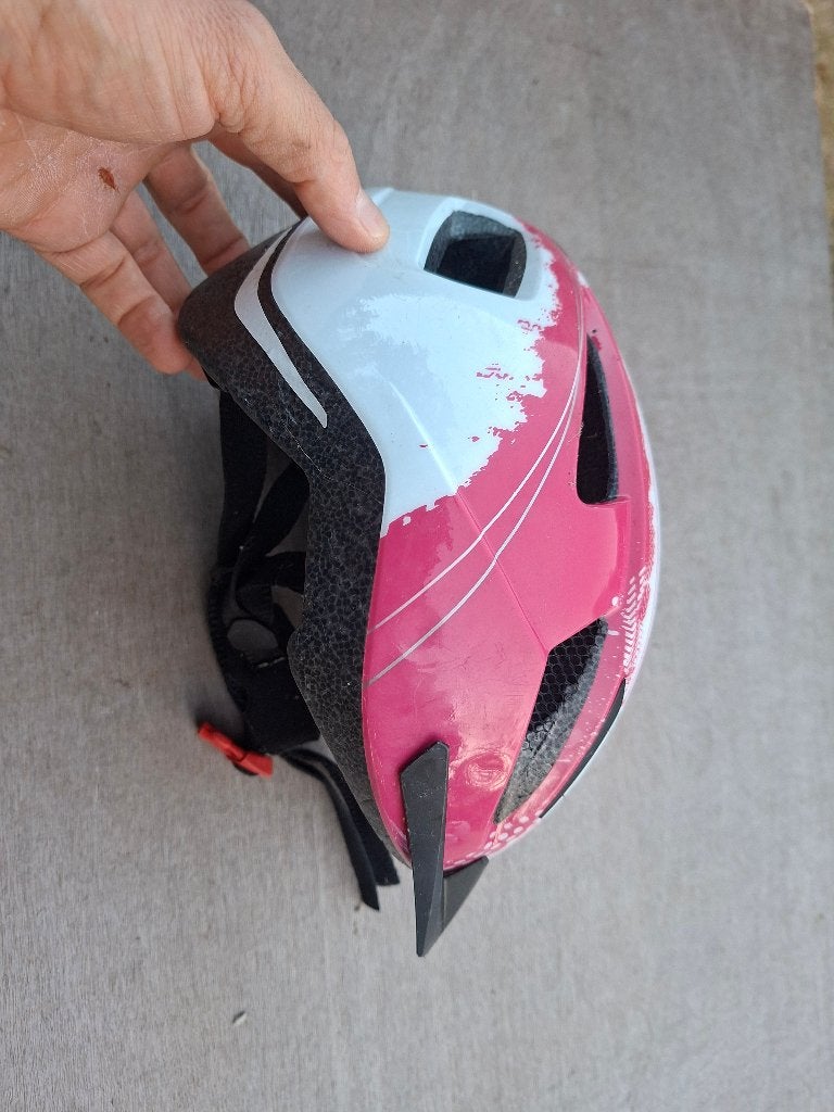 Fietshelm kind, Fietsen en Brommers, Gebruikt, Meisje, Ophalen of Verzenden, Overige merken