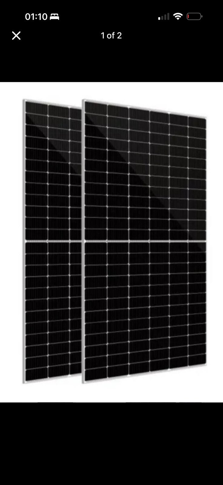 Austa 550wp zonnepanelen te koop, Doe-het-zelf en Bouw, Zonnepanelen en Toebehoren, Ophalen, Zo goed als nieuw, Paneel