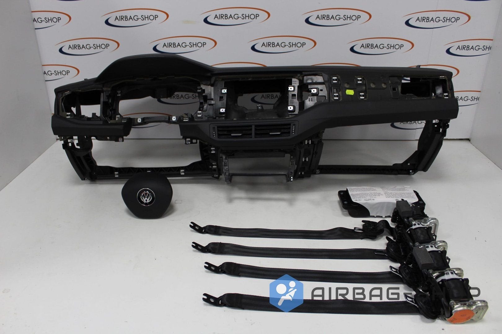VW Polo 2G Airbagset ( Airbags Airbag Set Dashboard ) AW, Gebruikt, -, Volkswagen, -