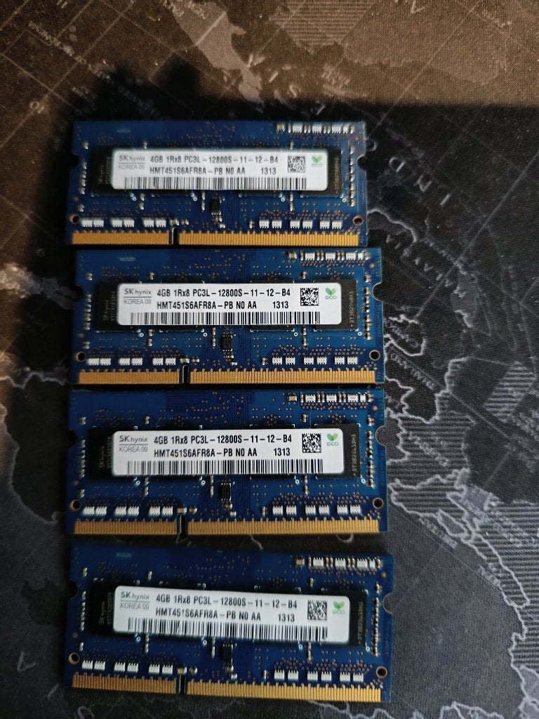 4 x 4GB DDR3 - 1600Mhz geheugen (Imac), Computers en Software, DDR3, Ophalen of Verzenden, Zo goed als nieuw, Desktop