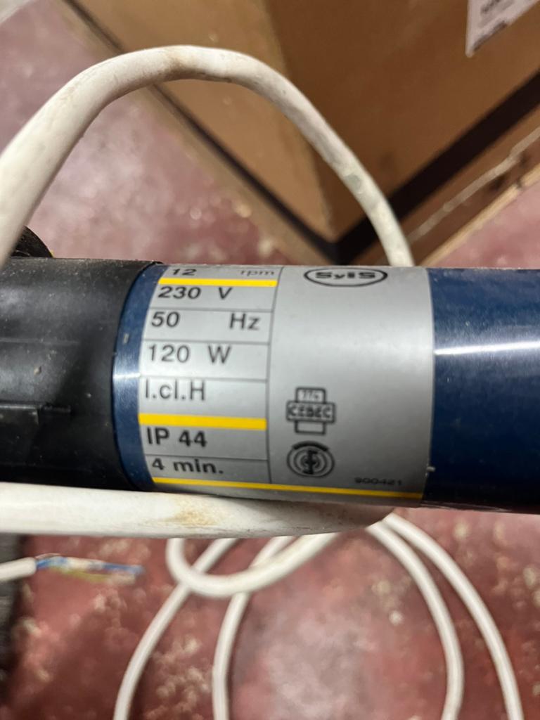 Somfy Atlas 15/17, Ophalen, Gebruikt, Elektrische bediening