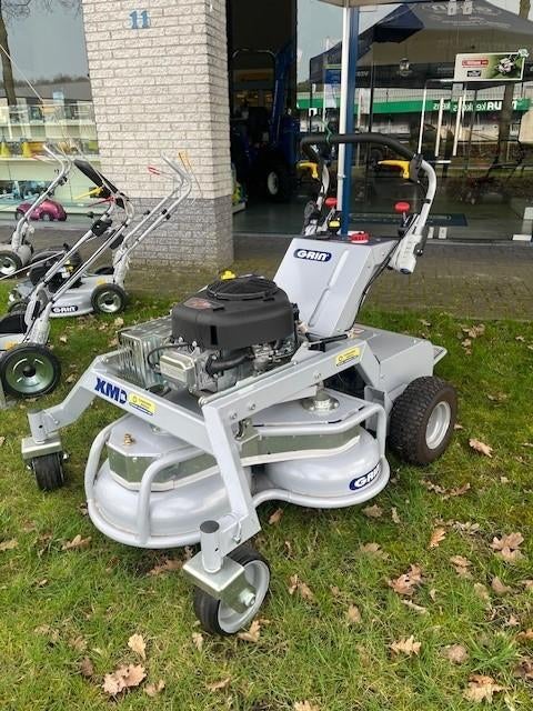 Grin grasmaaier nu messcherp geprijst XM90A, Grin, Tondeuse rotative, Tondeuses à gazon à essence, Comme neuf