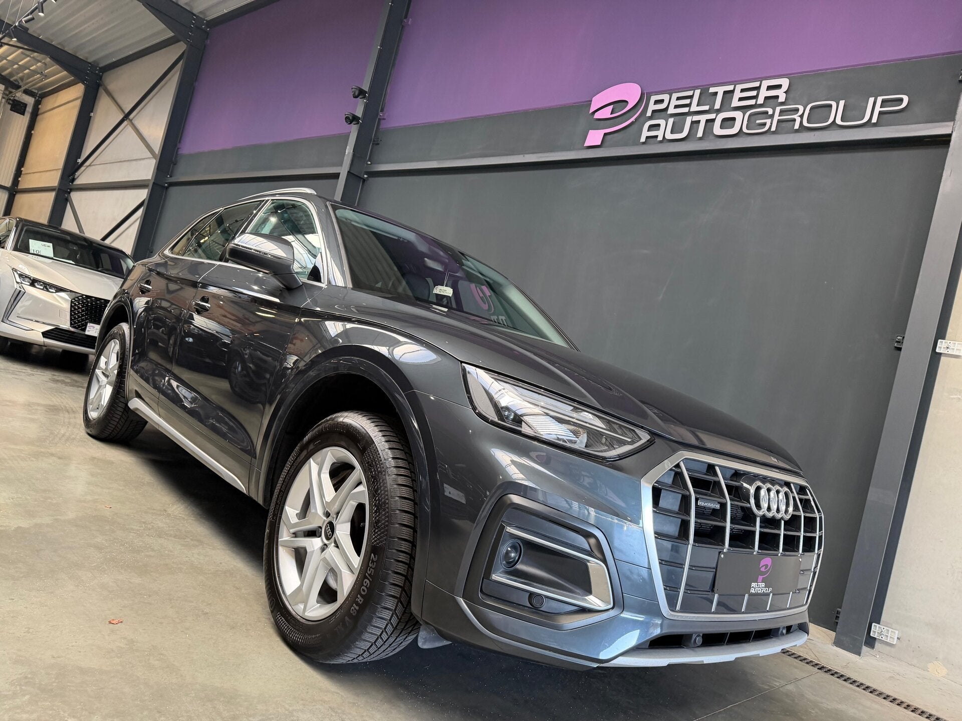 Audi Q5 PHEV 50 TFSIe Quattro S-Tronic Leder GPS Camera BTW, Autos, Audi, 0 kg, Argent ou Gris, Euro 6, Q5