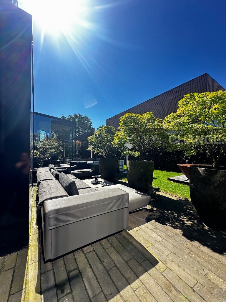 Extremis Walrus Outdoor Loungebank + Clubchair + tafel -40%, Enlèvement, Comme neuf, Banque, Sets de jardin