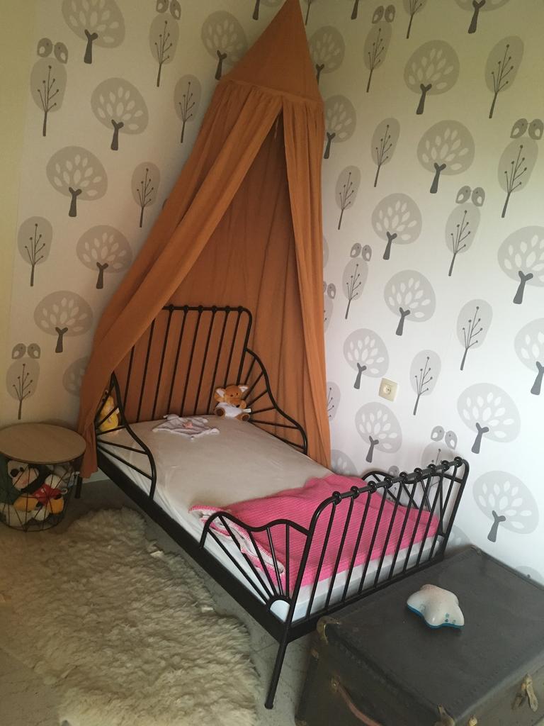 Ikea meegroei bed (Minnen), Kinderen en Baby's, 85 tot 100 cm, Gebruikt, 180 cm of meer, Ophalen