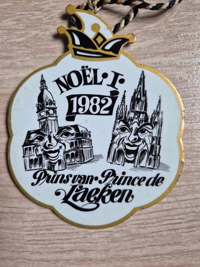 Carnaval medaille Prins van Laeken Nöel I 1982, Enlèvement ou Envoi