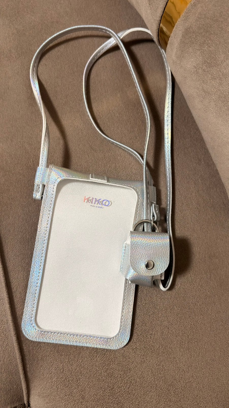 Magnifique sac à bandoulière KIKO Milano en argent., Enlèvement ou Envoi, Argent