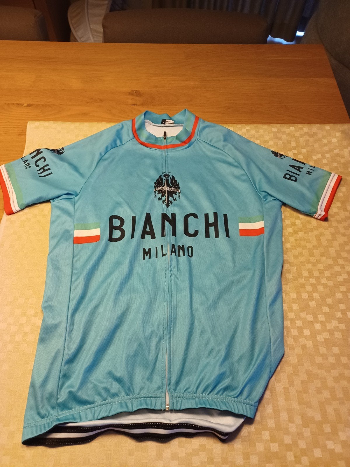 Zeer mooi bianchi kledij, Fietsen en Brommers, Ophalen of Verzenden