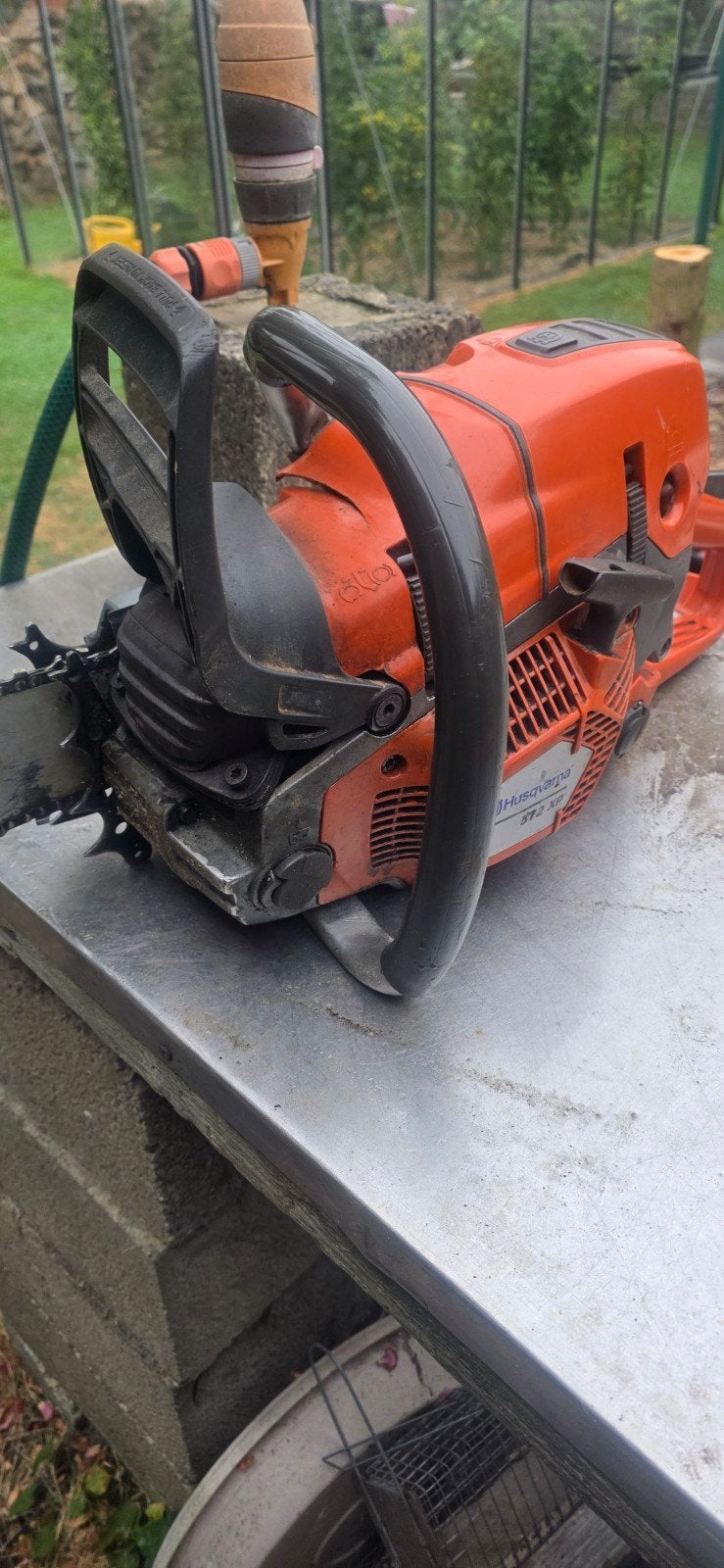 tronçonneuse Husqvarna 572 xp, Enlèvement