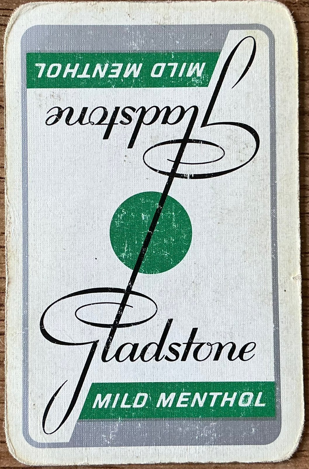 Carte à jouer GLADSTONE, Enlèvement ou Envoi, Comme neuf, Carte(s) à jouer