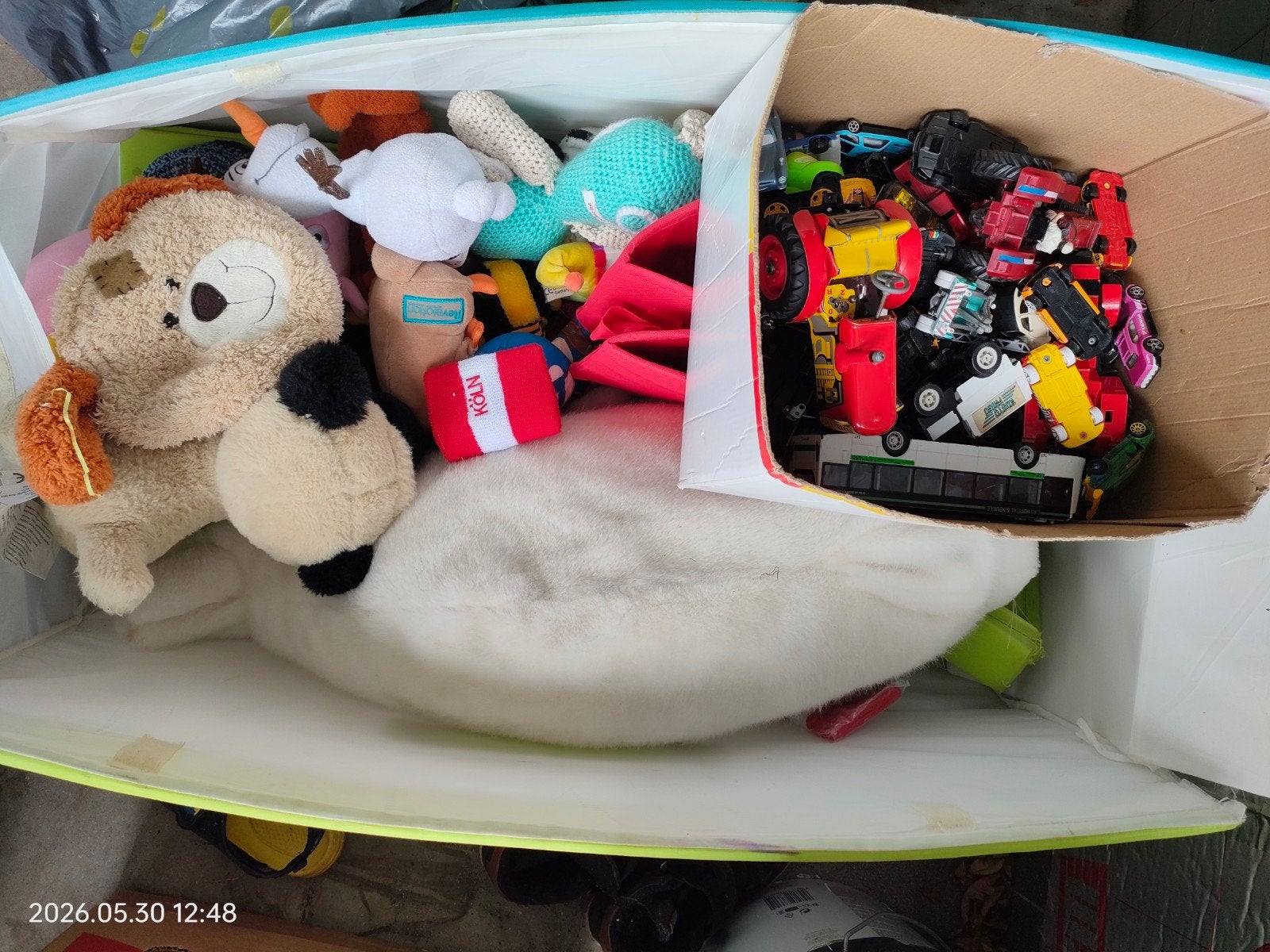 Knuffels en auto's speelgoed gratis, Ophalen