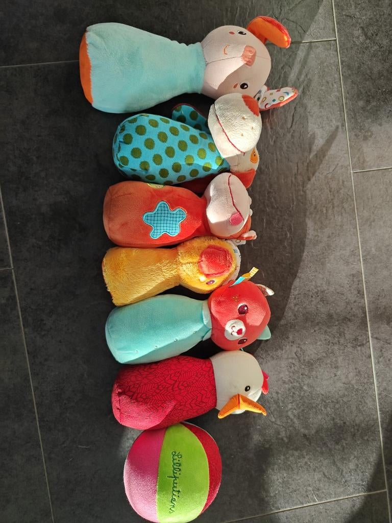 Lilliputiens kegelspel, Ophalen