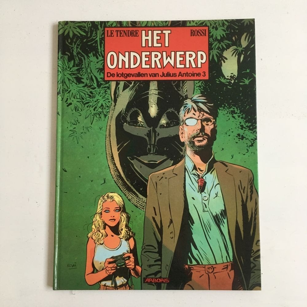 Het onderwerp - Rossi - Hard Cover, Eén stripboek, Ophalen of Verzenden, Gelezen