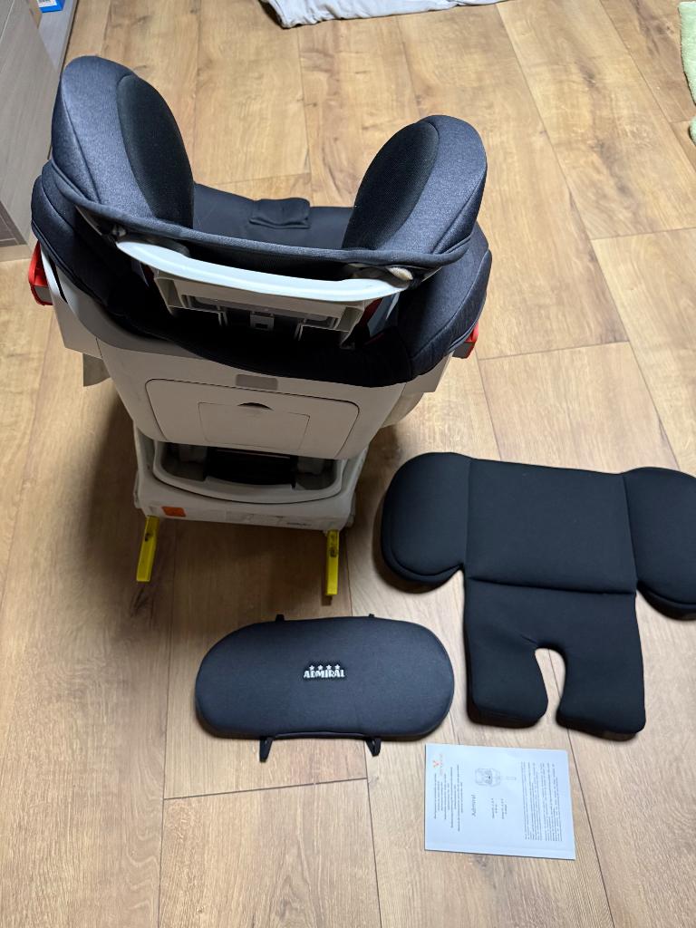 Autostoel Cangaroo Admiral - isofix360 - 0 tot 36kg, Kinderen en Baby's, Verstelbare rugleuning, Zo goed als nieuw, Isofix, Ophalen