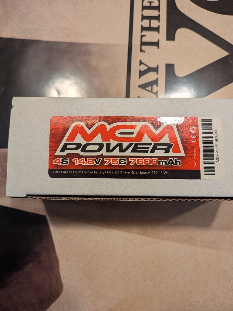 MCM Power Hard case 75C 7600mAh 4S 14,8V (EC5) Neuf, Hobby & Loisirs créatifs, Modélisme | Voitures & Véhicules, Enlèvement, Neuf