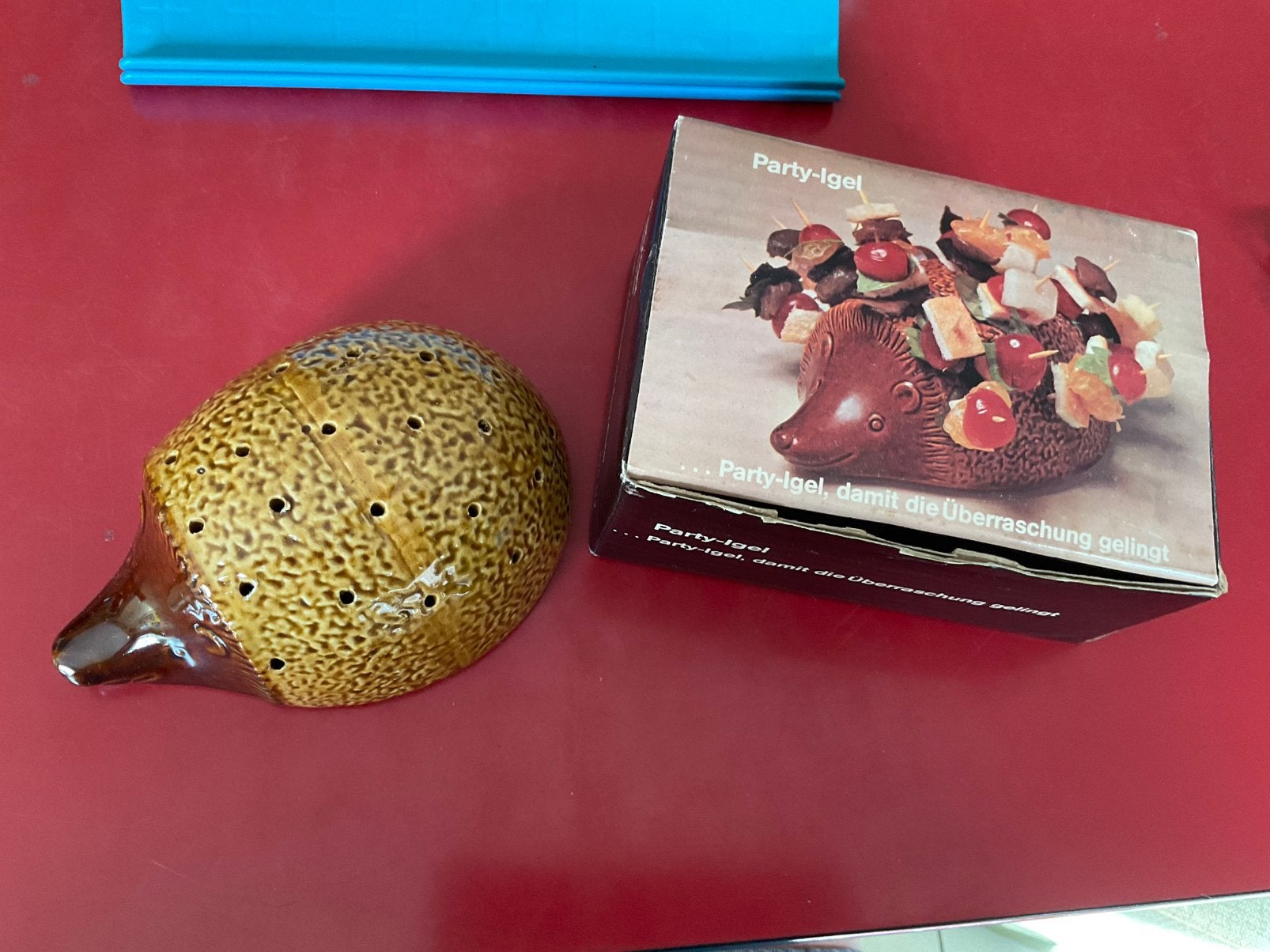 Vintage party egel, Ophalen of Verzenden
