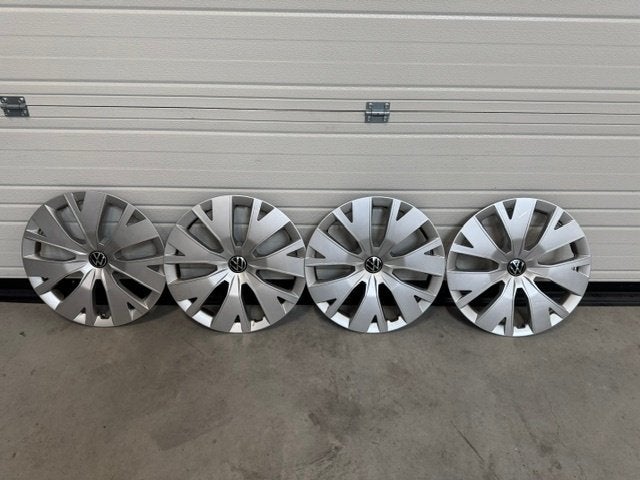 Wieldoppen Volkswagen 15", Auto diversen, Wieldoppen, Ophalen, Zo goed als nieuw