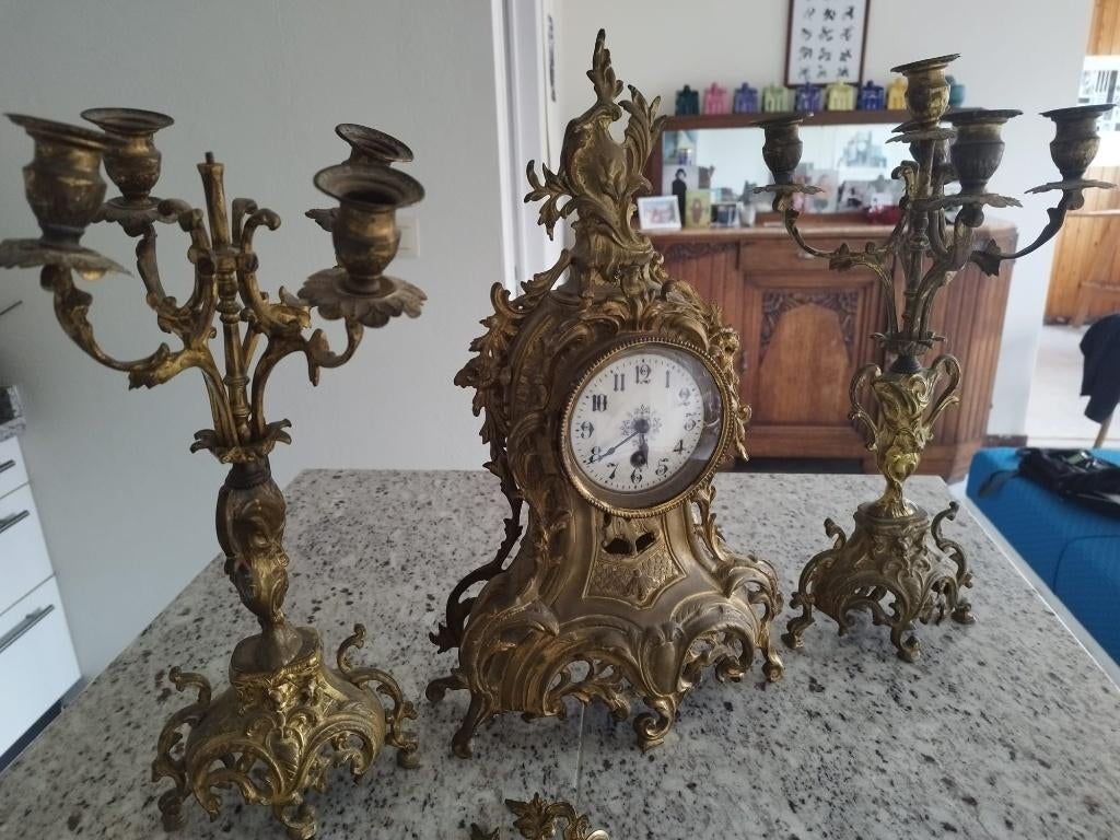 Klok minstens 120 jaar oud, Antiek en Kunst, Ophalen