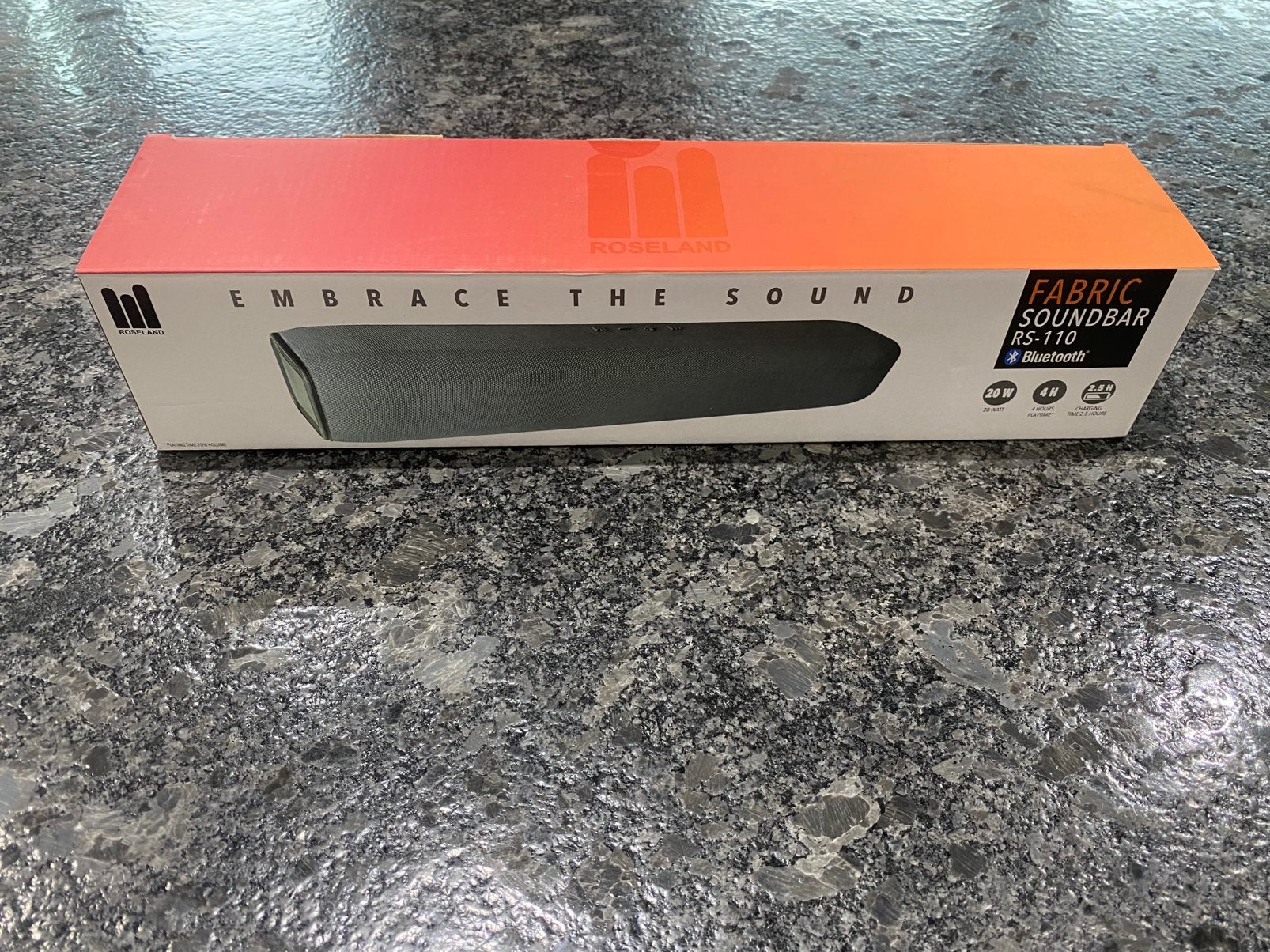 Barre de son Roseland (RS-110), Moins de 60 watts, Enlèvement ou Envoi, Enceinte portable, Comme neuf