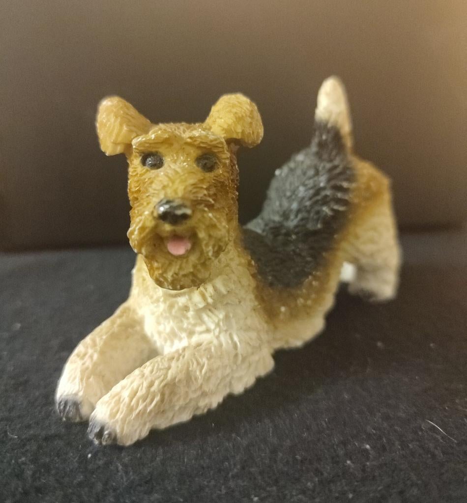 Figurine Fox Terrier, Enlèvement ou Envoi, Comme neuf, Chien ou Chat, Statue ou Figurine