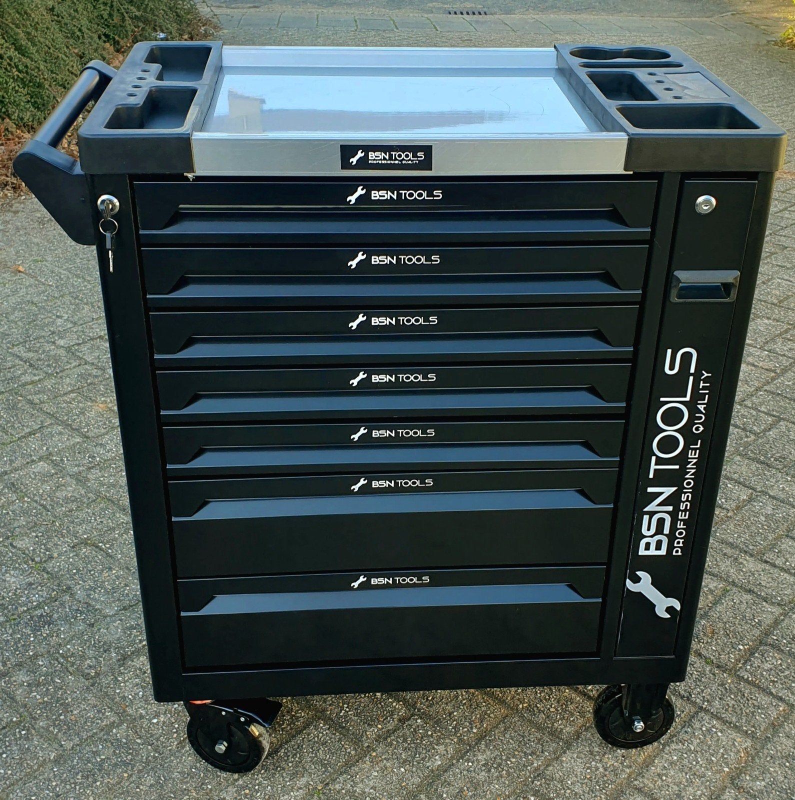 Gereedschapswagen 7x7 goed gevuld (NIEUW IN DOOS)   , Ophalen of Verzenden, Gevuld, Nieuw