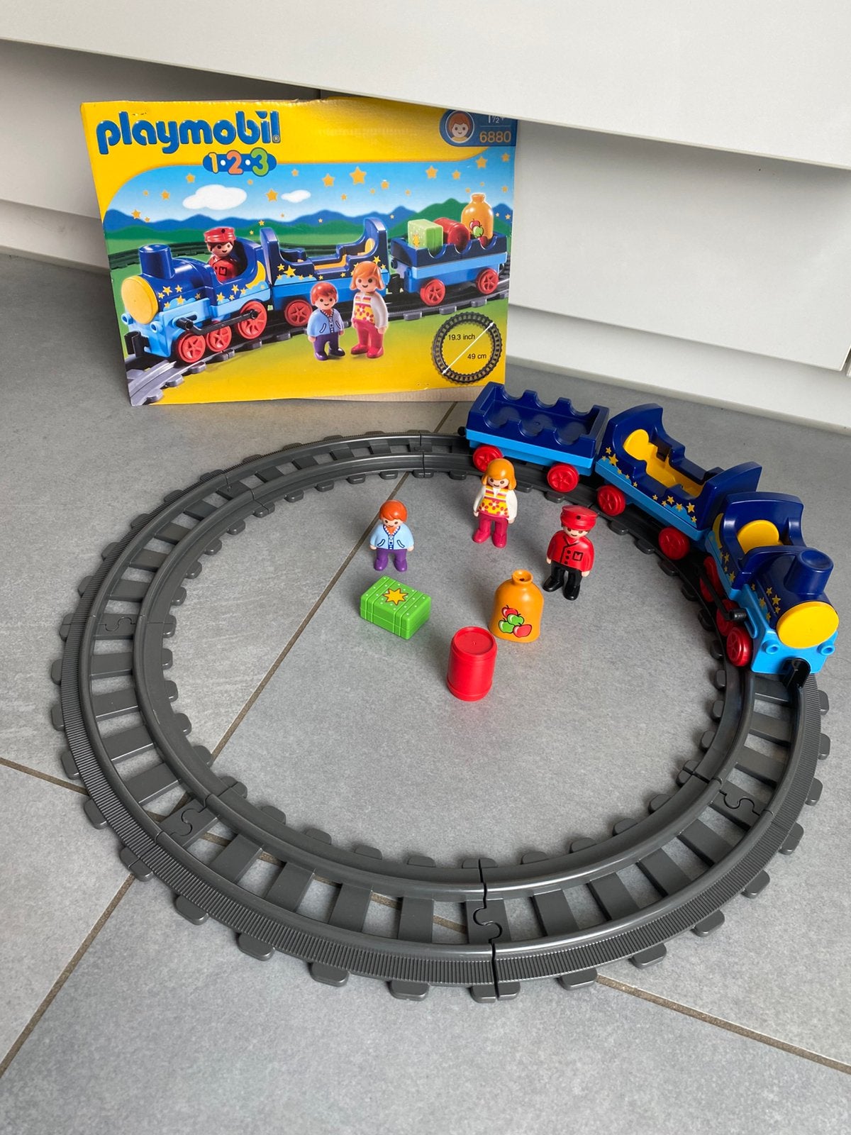 Playmobil 123 sterren trein 6880, Enlèvement, Comme neuf, Kit complet