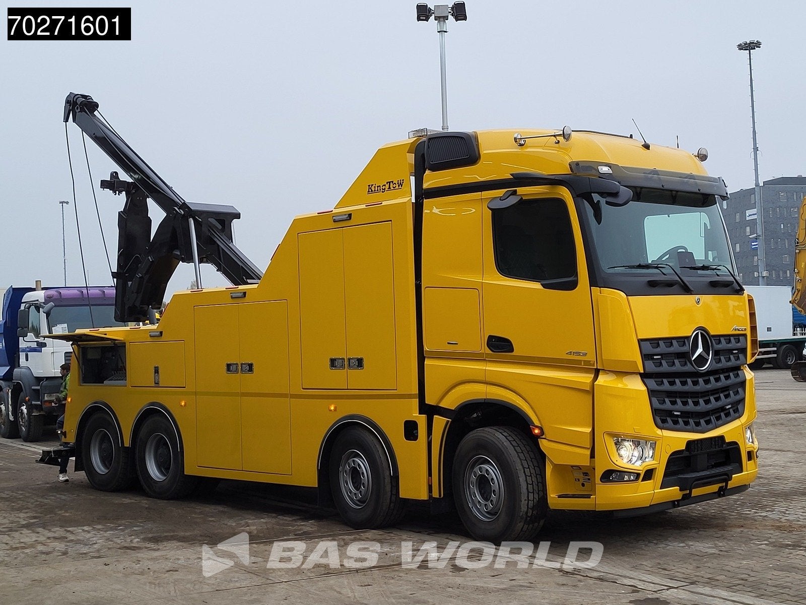 Mercedes Arocs 4158 8X4 NEW! Miller Industries Century 6035, Auto's, Vrachtwagens, Automaat, Leder en Stof, Bedrijf, Diesel