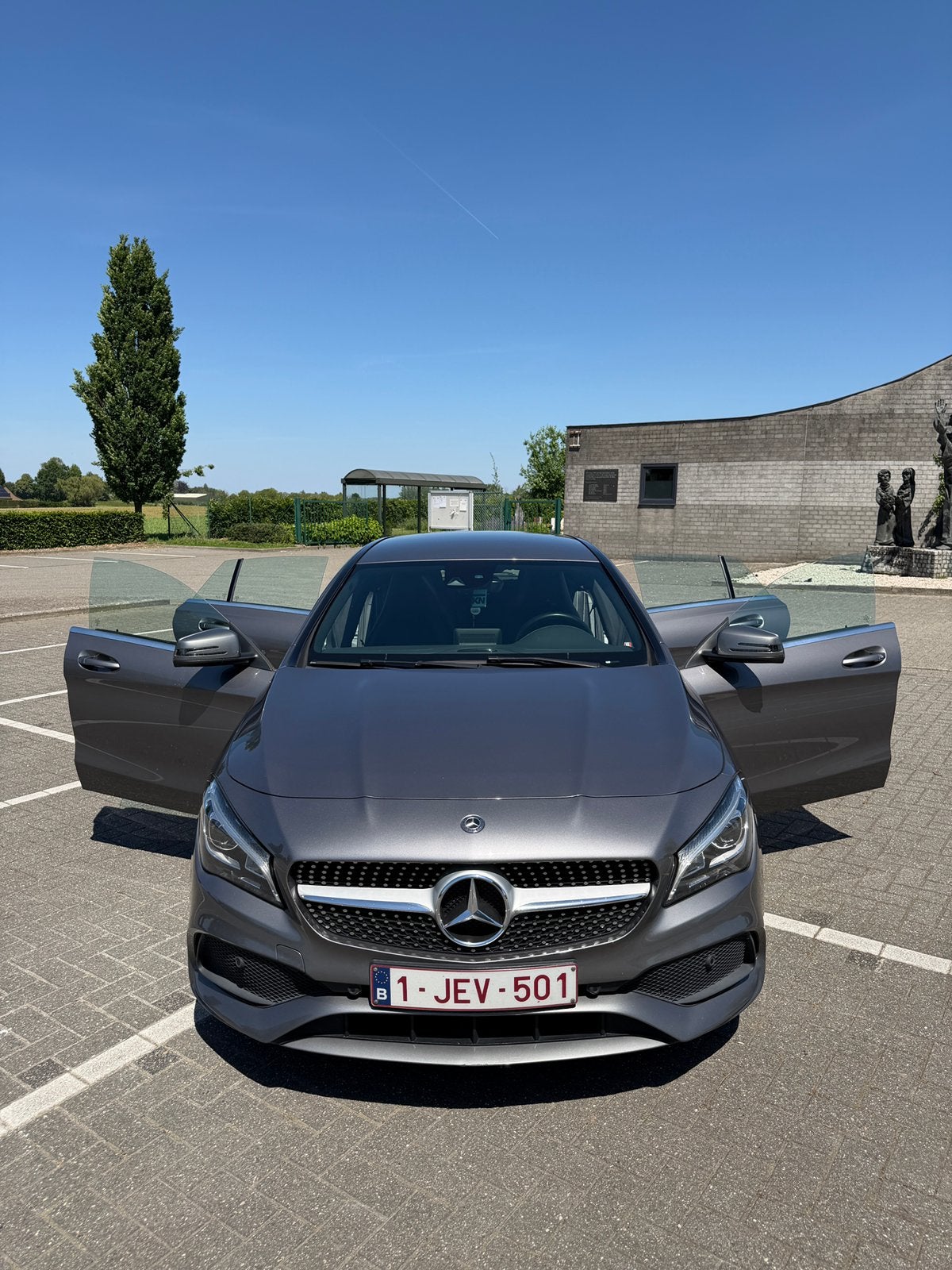 Mercedes benz cla shooting break 180 amg pakket, Auto's, CLA, 4 cilinders, Leder, 1200 kg