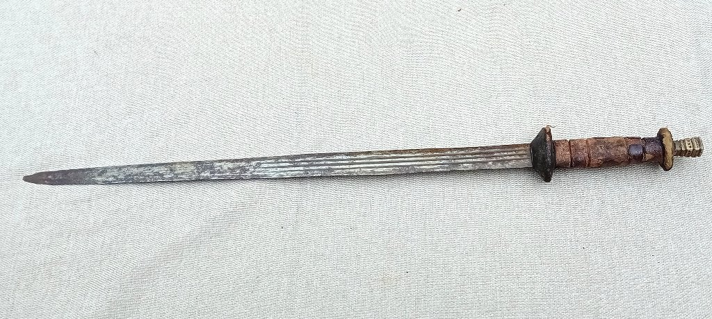 Afrikaanse dolk of kortzwaard ca 1900, Ophalen of Verzenden, Landmacht, Zwaard of Sabel