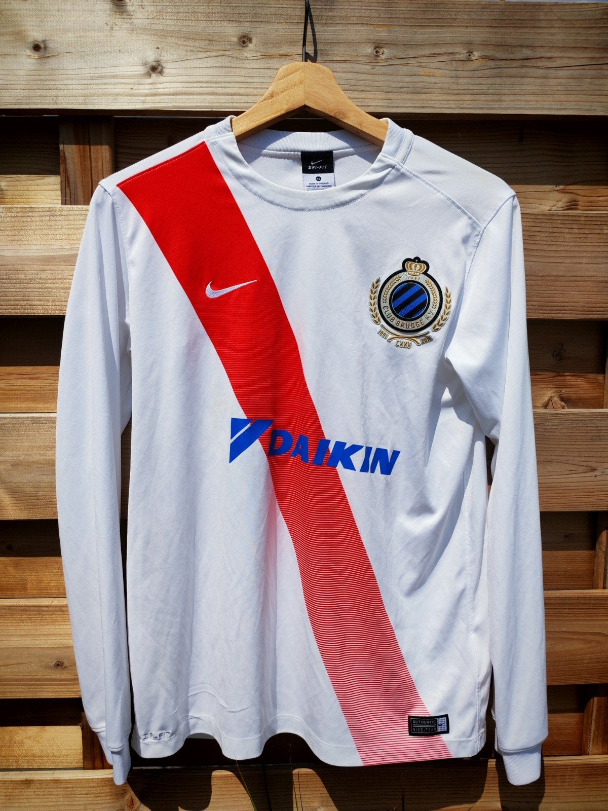 Club Brugge XL junior prachtig longsleeve shirt, Enlèvement ou Envoi, Maillot