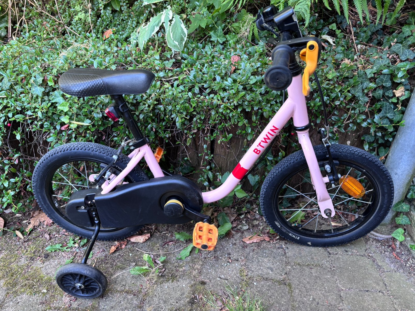 VELO ENFANT 2EN1 DRAISIENNE 3-5 ANS 14 pouces, Vélos & Vélomoteurs, Vélos | Vélos pour enfant, Enlèvement, Comme neuf, Stabilisateurs