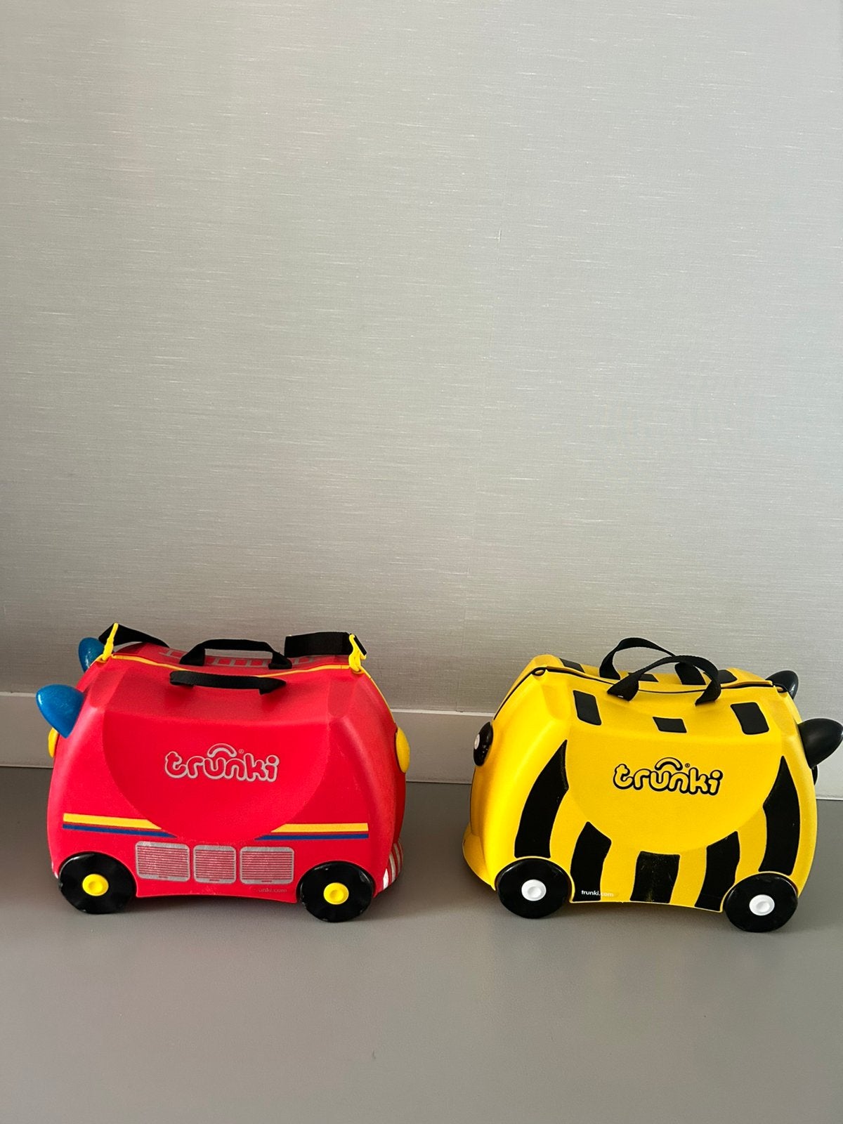 Teunki kinder koffer brandweer en en Bernard de bij, Ophalen, Zo goed als nieuw