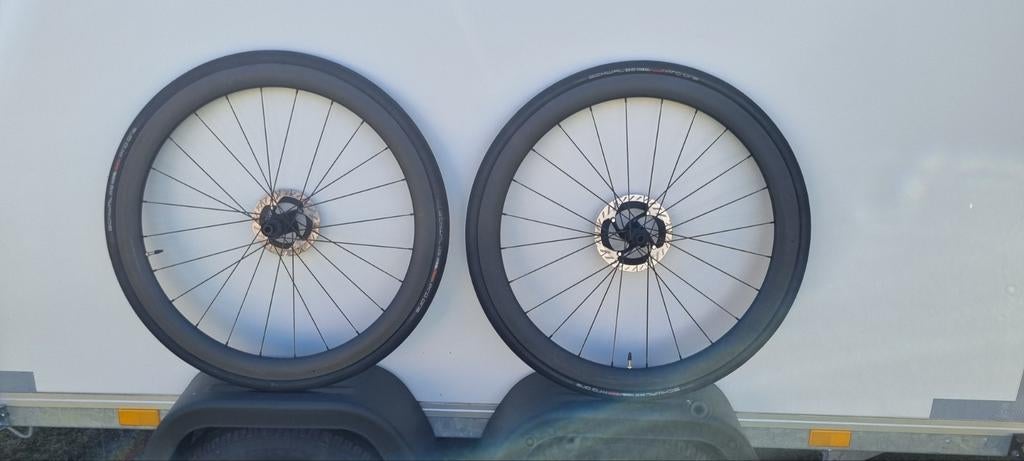 carbon wielen 45hoog dt-swiss 180 naaf, Fietsen en Brommers, Ophalen
