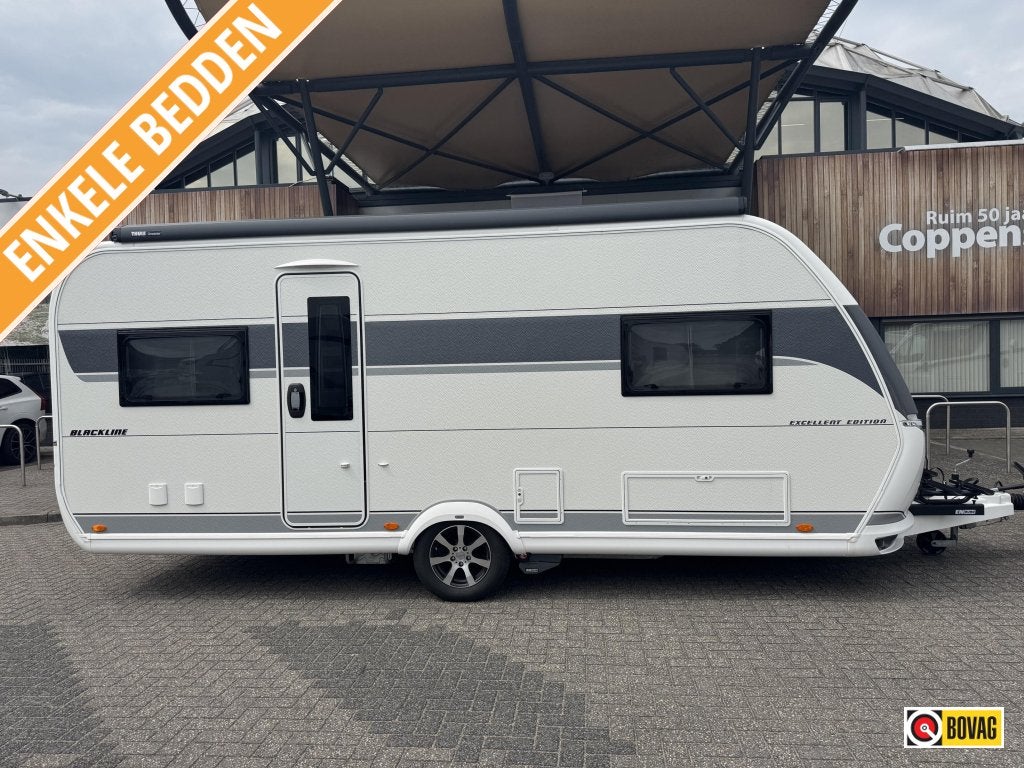 Hobby Excellent Edition 540 UL 2025 Mover,Tent,Luifel!, Caravans en Kamperen, Caravans, Rondzit, Hobby, 6 tot 7 meter, 2 aparte bedden