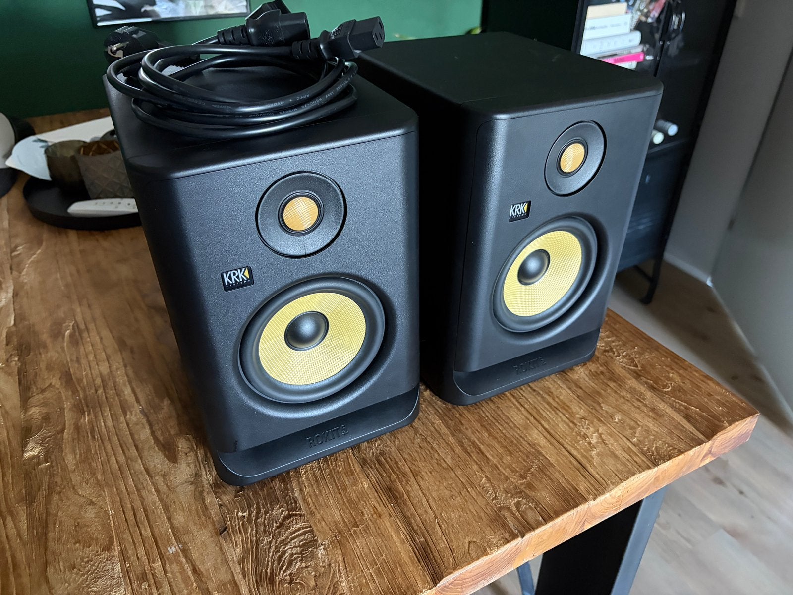 2x KRK Rokit 5 G4 studio monitoren, Audio, Tv en Foto, Luidsprekerboxen, Ophalen, KRK