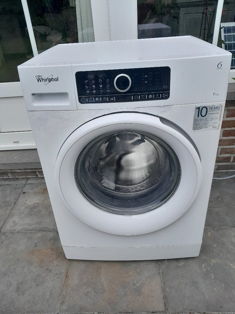 wasmachine whirlpool, Ophalen, 6 tot 8 kg, Gebruikt, Bovenlader