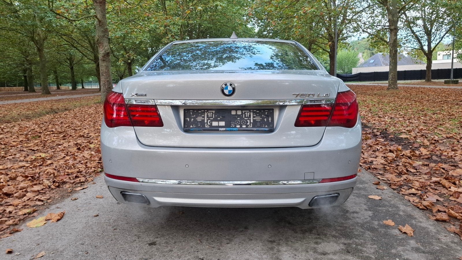Bmw750ld x-drive 3.0diesel  3-turbo's bj12 262000km met zwar, Autos, BMW, Cuir, Argent ou Gris, Achat, 6 cylindres