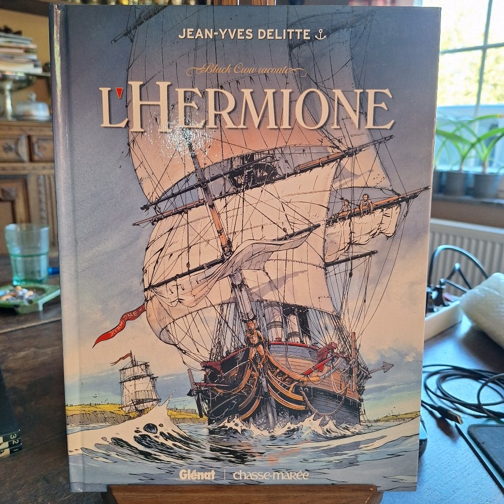 l'hermione jy delitte glenat, Enlèvement ou Envoi, Une BD, Utilisé, Delitte