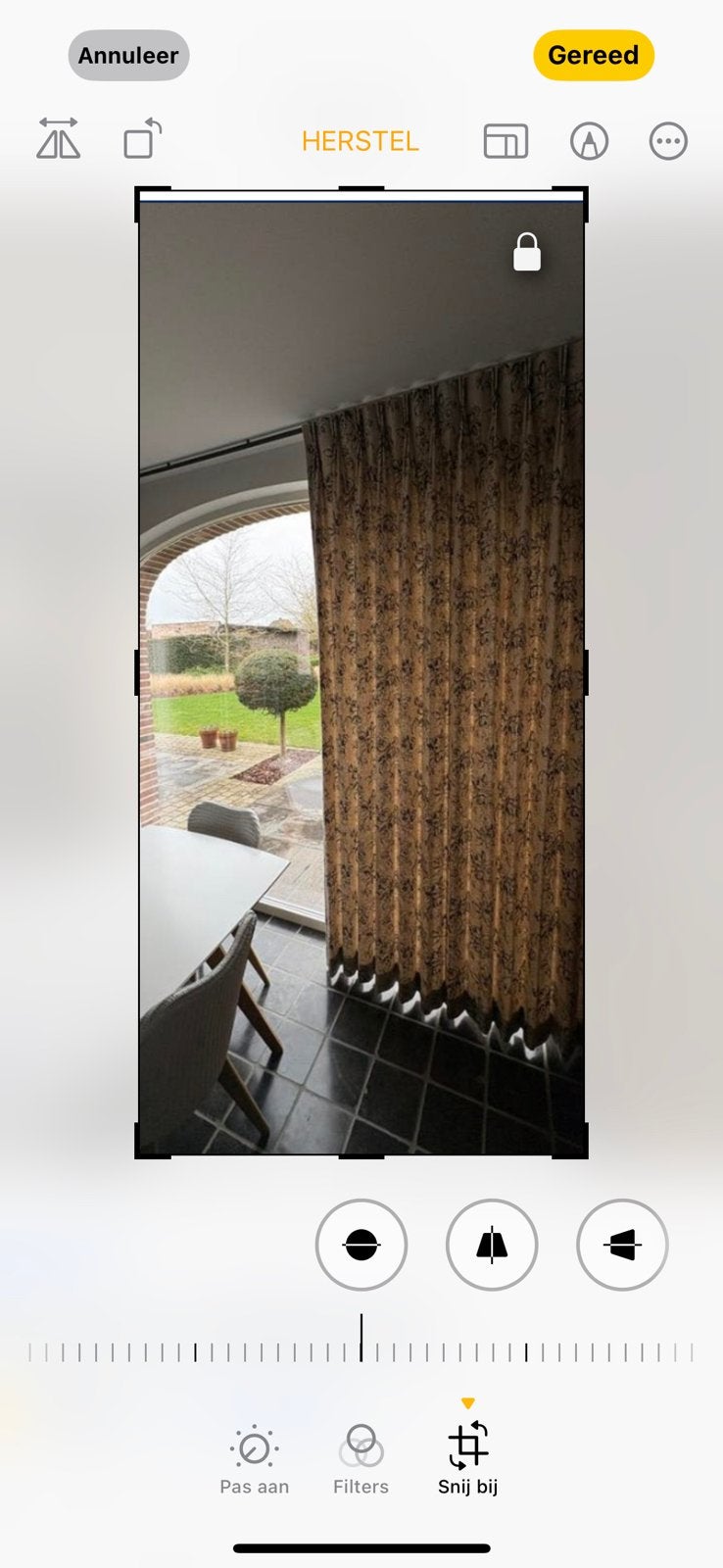 Verduisterende gordijnen, beige grijs, Huis en Inrichting, Ophalen, Zo goed als nieuw, Beige