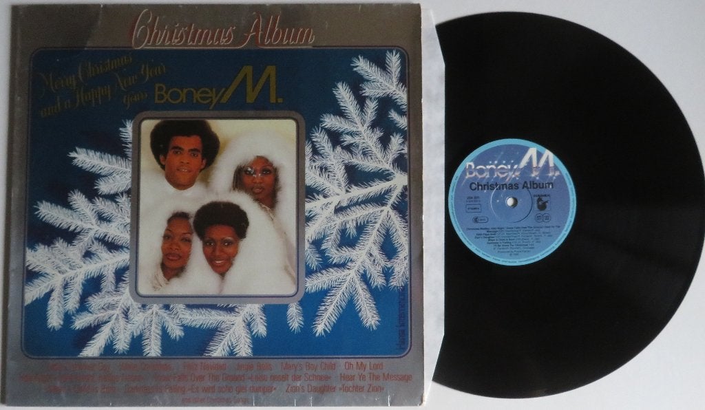 Boney.M. - Album de Noël. Lp, CD & DVD, Enlèvement ou Envoi, Housse de protection extérieure, Utilisé, Disco
