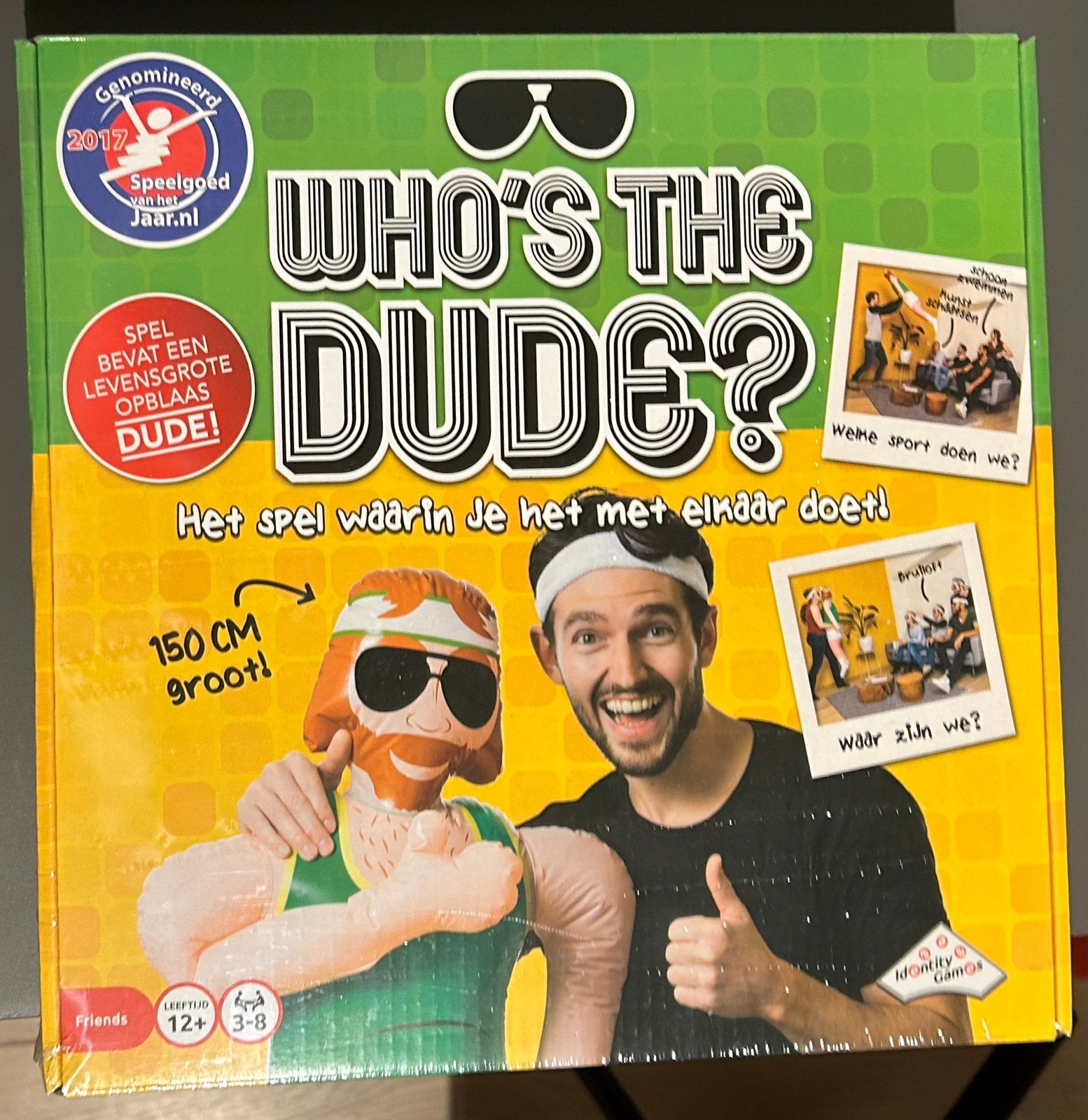 Jeu de société Who's the Dude, Cinq joueurs ou plus, Enlèvement, Neuf