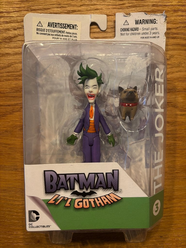 DC Collectibles Batman Li'l Gotham - The Joker, Ophalen of Verzenden, Nieuw, Film, Overige typen
