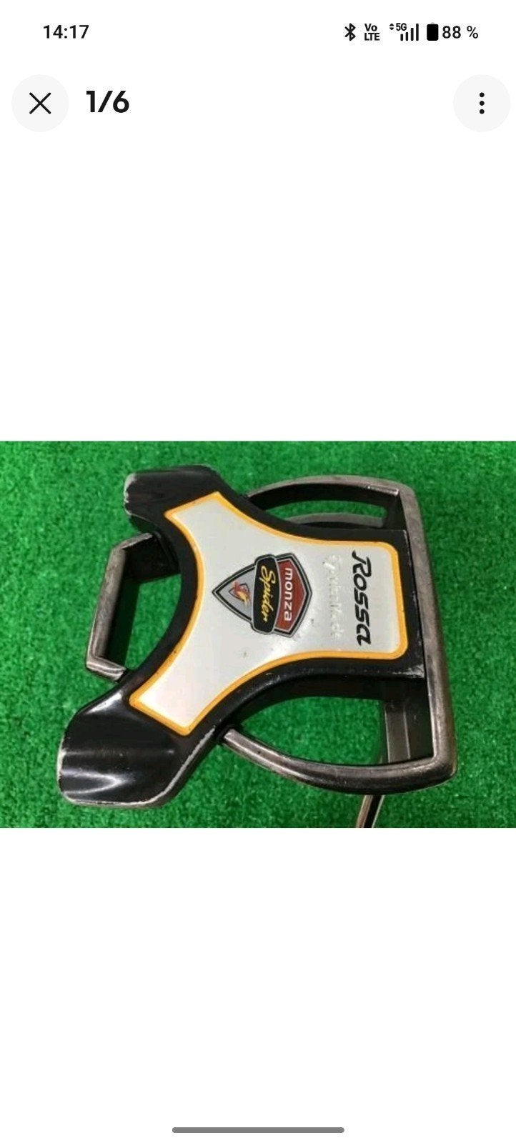 Putter Taylormade spider Rossa occasion. Top qualité, Sport en Fitness, Ophalen of Verzenden