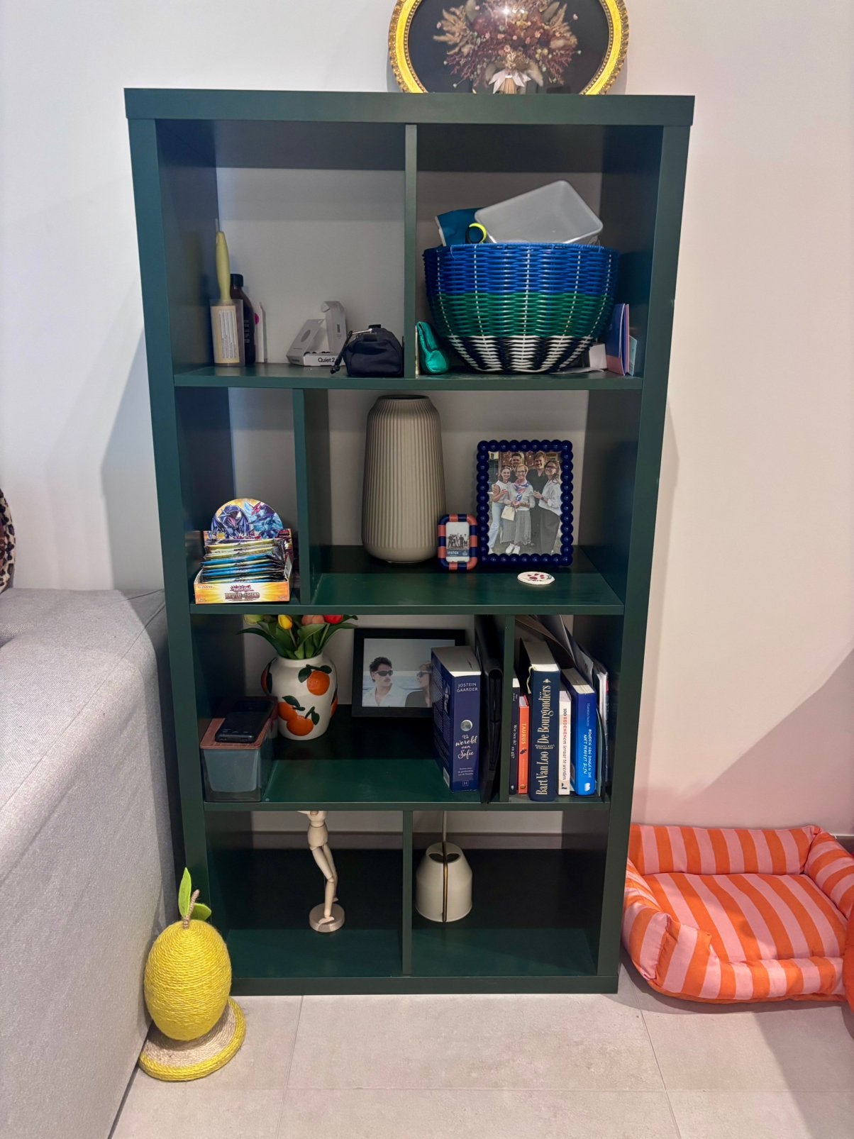 Groene kast KALLAX (Ikea), Ophalen, Zo goed als nieuw